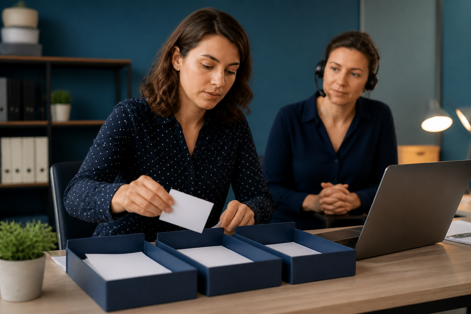 Illustration originale : Agent IA pour les e-mails : trier, proposer, escalader